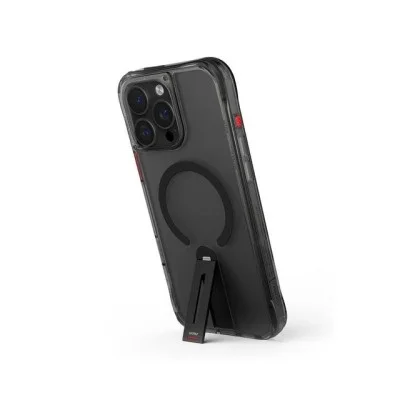 Cover Iphone 16 Pro Helix Mag-Charge + 360&deg; Rotating&nbsp;Stand Skinarma - Black